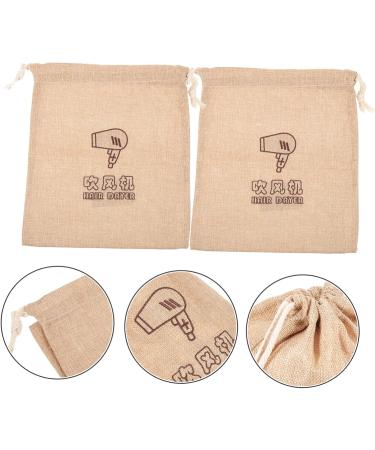 Baluue 4 Pcs Portable Drawstring Bag Drawstring Travel Pouch Storage Bag for Hair Dryer Hair Tool Bag Cloth - Buy Online on GoSupps.com