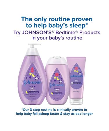Johnson's Bedtime Baby Bath 27.1 fl. oz - Hypoallergenic & Tear Free Formula with NaturalCalm Aromas - Buy Online on GoSupps.com