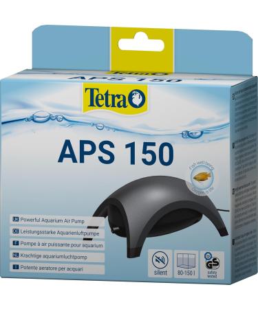 Tetra APS 150 Aquarium Air Pump - Quiet Diaphragm Pump for 80-150L Aquariums | International Shipping Available - Buy Online on GoSupps.com