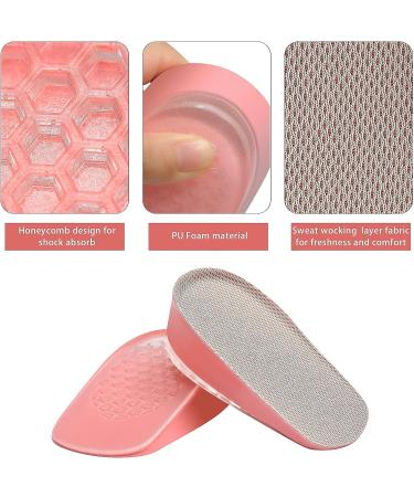 Comfortable 1.4 Inch Height Increase Insoles for Women - Heel Lift Shoe Inserts - Buy Online on GoSupps.com