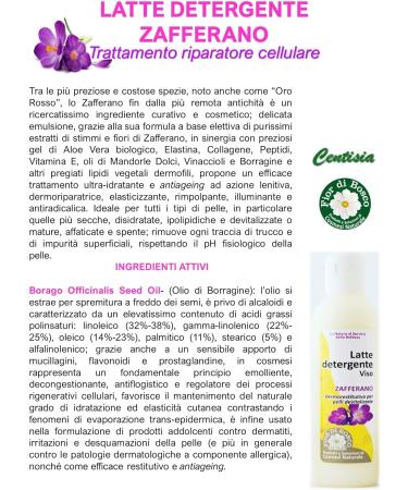 Centisia Cleansing Milk saffron 200 ml - Buy Online on GoSupps.com