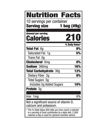 Chex Mix Snack Mix Cheddar Savory Snack Bags Multipack 1.75 oz 10 ct - Buy Online Now! - Buy Online on GoSupps.com
