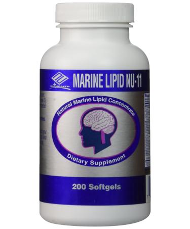 Nu Health Marine Lipid Nu-11 Dietary Supplement (200 softgels)