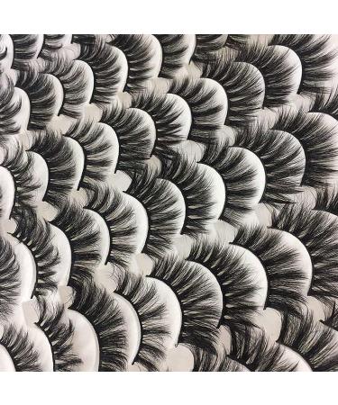 Ruairie 40 Pairs Faux Mink Lashes - 10 Styles - 8D Dramatic Volume - Bulk Wholesale - Buy Online on GoSupps.com
