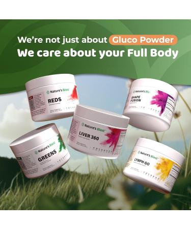 NATURES BLAST Gluco-Powder with White Mulberry Extract & Ceylon Cinnamon - Organic Metabolic Wellness Blend for Energy & Vitality 1 Bottle - Buy Online on GoSupps.com
