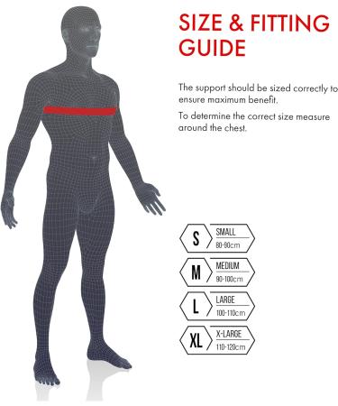 Vulkan Classic Full Shoulder Support - Large Black | Rehabilitation & Recovery from Shoulder Pain & Tendonitis - Buy Online on GoSupps.com