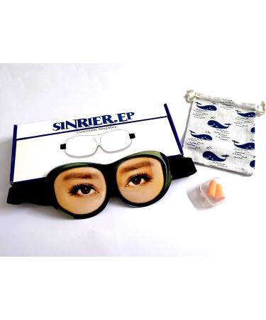 Sinrier.EP Funny Eyeshade Sleep Mask for a Restful Sleep - Travel Essential for Men, Women, and Kids - Buy Online on GoSupps.com