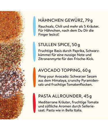 Just Spices Top 8 Spice Set in Wooden Box | 8 Unique Blends for Every Meal | Perfect Gourmet Gift Set - Buy Online on GoSupps.com