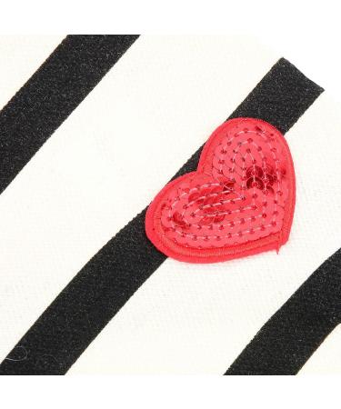 Paidful Striped Dog Shirt for Small & Medium Dogs | Breathable Tank Top for Puppies & Cats | Summer Pet Apparel with Red Heart Design - Buy Online on GoSupps.com
