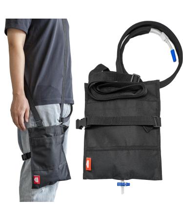 Urine Drainage Bag Holder Bile Drainage Bag with Catheter Pipe Cover & Adjustable Strap for Dialysis Patients and Incontinence Patients