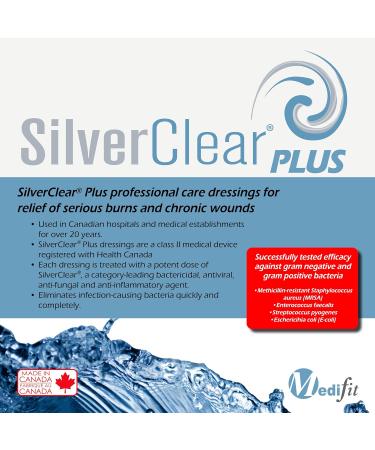 SilverClear PLUS 2cm x 30cm Professional Care Antibacterial Silver Rope Dressings - 2 Pack - Buy Online on GoSupps.com