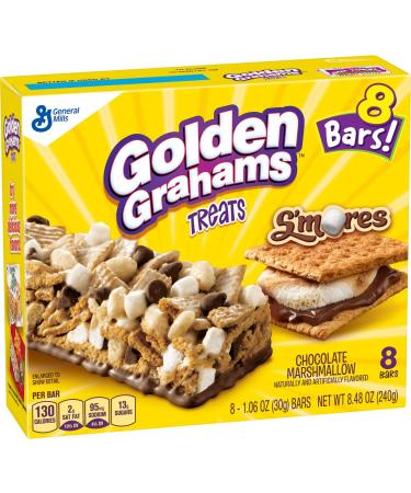 Treats Bar Golden Grahams Treats, Chocolate Marshmallow, 8 Count
