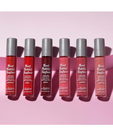 theBalm Meet Matte Hughes Miami Mini Kit | Set of 6 Liquid Lipsticks | Persistent Loyal Fierce Fearless Charming Handsome | Shop Internationally - Buy Online on GoSupps.com
