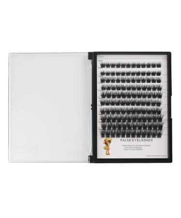 Bodermincer D Curl 3D Cluster Individual Eyelashes - 0.07 Thickness, Natural False Eyelashes Wholesale - 10-16mm Mixed - Buy Online on GoSupps.com