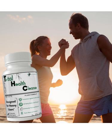 nutra4health Total Health Cleanse Best Detox for Heavy Users Flush Formula for Test Full Body Detox Capsules - Buy Online on GoSupps.com