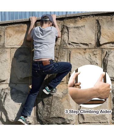 3-Step Heavy Duty Climbing Stick Aider for Hunting Saddle Platform Sticks | Tree Stand Climbing Ladder Strap | Hanging Rope for Caving - Buy Online on GoSupps.com