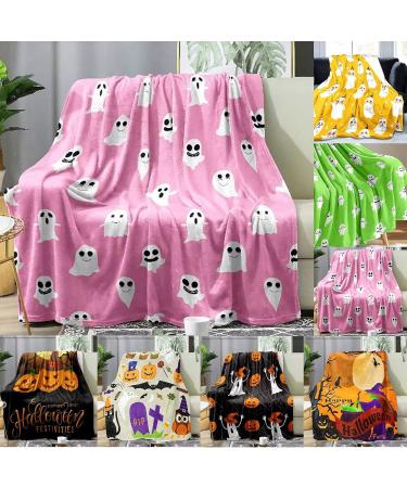 RPPORM Halloween Fleece Blanket - Soft Fluffy Throw for Bed Car & Office | Perfect for Men Women & Kids - Buy Online on GoSupps.com