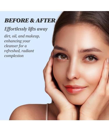 DANABE Porcelain-Skin Facial Polishing Brush - Non-Slip Silicone Scrubber | Korean Beauty Face & Body Exfoliator | Portable Black Facial Cleansing Brush - Buy Online on GoSupps.com