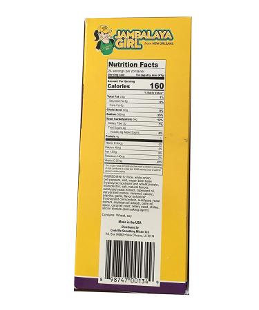 Jambalaya Girl Party Size Rice Mix - 2x20oz Bags | Authentic New Orleans Flavor | Fully Blended with Real Vegetables | Easy Dinner Option | Less Heat, More Flavor - Buy Online on GoSupps.com