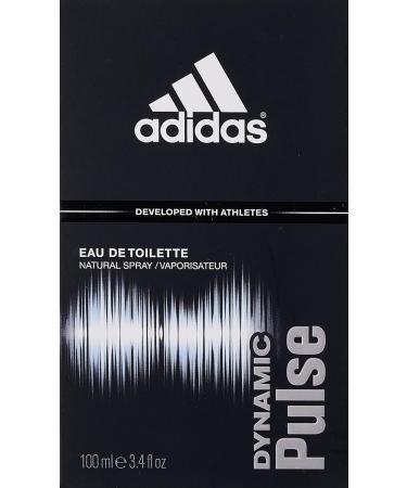 Dynamic Pulse Eau De Toilette Spray by Adidas Developed with Athletes for Men 3.4 Ounce Cedar Citrus Fresh Mint 3.4 Fl Oz (Pack of 1) - Buy Online on GoSupps.com
