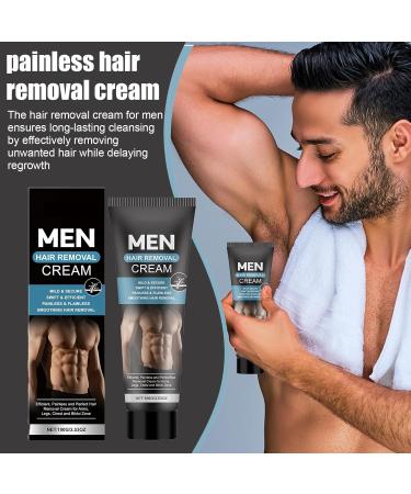 Cr me d pilatoire pour hommes produit de rasage 100 ml cr me d pilatoire pour les bras pour les amis les p res les culturistes les nageurs les professionnels occup s la poitrine le - Buy Online on GoSupps.com