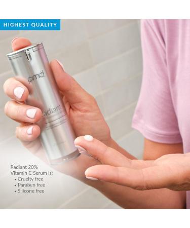 PMD Beauty Radiant 20% Vitamin C Serum 30 ml - Buy Online on GoSupps.com