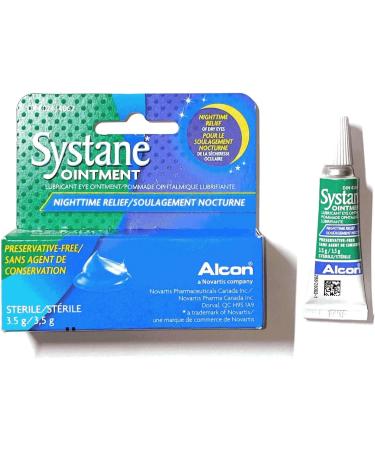 Systane Lub Eye Nightime Ointment 3.5g (6 Pack) - 0.12oz - Hydrating Eye Care - Buy Online on GoSupps.com