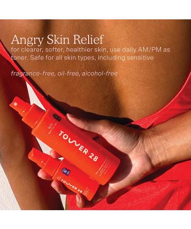 Tower 28 SOS Daily Facial Spray | Travel-Size | Soothe Irritation and Inflammation | pH Balancing Toner | Hypochlorous Acid | 1 Fl Oz - Buy Online on GoSupps.com