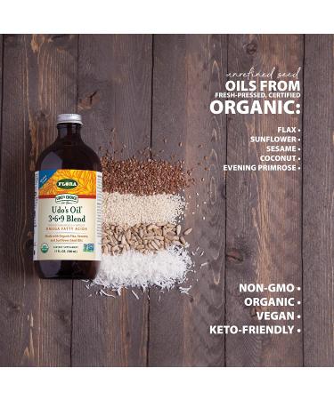 FLORA - Udo's Choice Omega 369 Oil Blend with High Lignan 8.5 Fl Oz - Buy Online on GoSupps.com