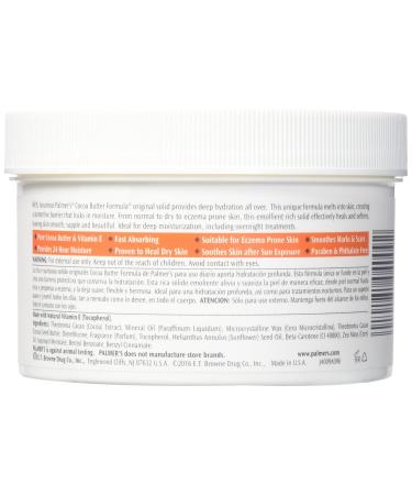 Palmer's Cocoa Butter Formula with Vitamin E - 18.7oz (3 Jars) | Nourishing Skin Moisturizer - International Shipping Available - Buy Online on GoSupps.com