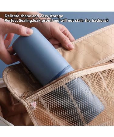 Stylish Dark Blue Travel Toothbrush Case - Hygienic & Portable Toothpaste Holder for Outdoor Adventures | International Shipping - Buy Online on GoSupps.com