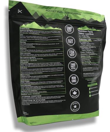iRide All Natural Vegan Protein Powder - Sugar Free Plant-Based Post Workout Formula | 28 Servings Vanilla - Non-GMO - Buy Online on GoSupps.com