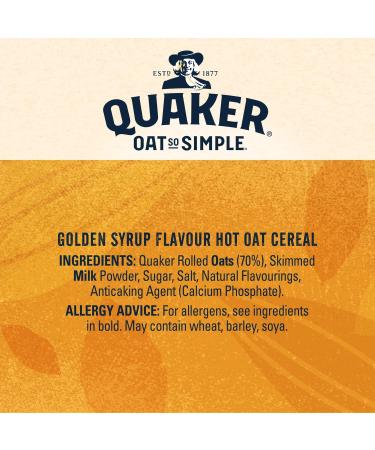 Quaker Oat So Simple Golden Syrup Porridge Pots 57 g (Pack of 24) - Buy Online on GoSupps.com