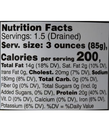 Wild Planet Skipjack Tuna in Olive Oil - Keto, Paleo, Mercury Tested, 6.7 oz - Buy Online on GoSupps.com
