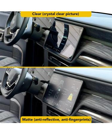 Rivian R1T / R1S Screen Protectors - Easy Install, No Bubbles - Clear PET Film for Navigation, Dash, and Back Screens - Buy Online on GoSupps.com