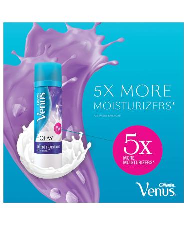 Venus Gillette with Olay UltraMoisture Women's Shave Gel - Violet Swirl - 36 Oz (Pack of 6) - Buy Online on GoSupps.com