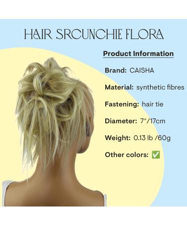 Buy CAISHA Jumbo Hair Extensions | Flora Updos & Bridal Hairstyles | Wavy Hellblond DM17cm #24T613 - International Shipping Available - Buy Online on GoSupps.com