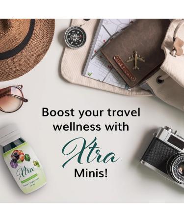 Univera Xtra Minis - Multimineral Fruit Complex for Stress Relief Focus Joint Comfort & Antioxidant Protection | 15 Natural Ingredients | 3.38 Fl Oz (Pack of 20) - Shop Internationally - Buy Online on GoSupps.com