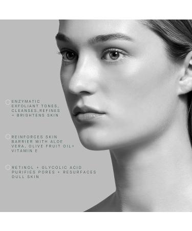 ARCONA Golden Grain Gommage - Exfoliating Retinol & Glycolic Acid Cleanses & Brightens Skin - 3.4 oz - Made in USA - International Shipping Available - Buy Online on GoSupps.com