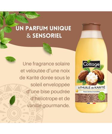 Cottage Shower Oil Extra Nourishing Shea 560ml | Hydrating Body Wash for Intense Moisture | International Shipping Available - Buy Online on GoSupps.com