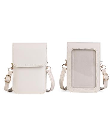 Carry bag with transparent window and bag for freestyle librre 2 / Libre 3 / Libre 14 days (all models) White / opulent garden