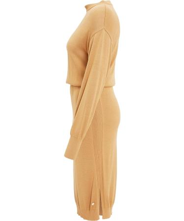 Tamaris Women's Barrio Knit Dress 44 Iced Coffee - Buy Online on GoSupps.com