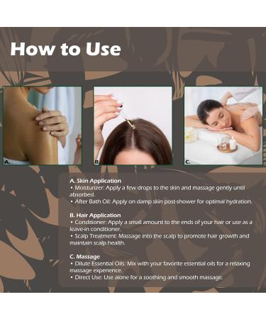 Plant Guru Fractionated Coconut Oil 32 fl. oz 100% Pure MCT Natural Carrier - Skin Face Body Massage and Hair Growth Moisturizer Great for Diluting Aromatherapy Essential Oils - Buy Online on GoSupps.com