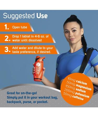 Trace Minerals Max-Hydrate Endurance Effervescent Tablets | Electrolyte Replenishment & Energy Support | Orange Flavor | 8x10 Tabs - Buy Online on GoSupps.com