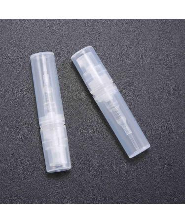 200PCs Lot 2ml Transparent Plastic Spray Bottles | Small Cosmetic Atomizer for Perfume & Fluid - Perfect for Travel & DIY - Buy Online on GoSupps.com