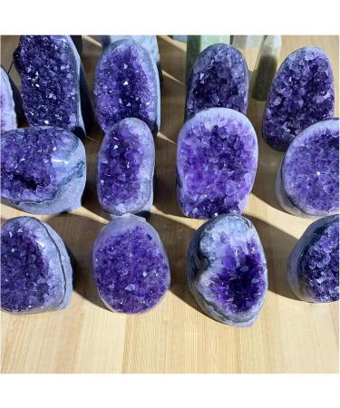 1 pc Natural Purple Crystal Geode Rough Stone Amethyst Cluster Freeforms 1pc ZJGIDTEM (Color : 1100-1190g) - Buy Online on GoSupps.com