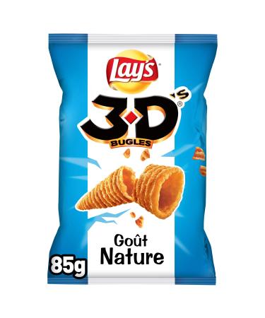 Lay's 3D's Bugles, Natural Flavor, 85g