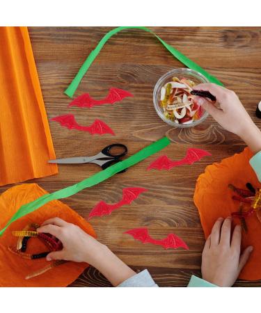 CALLARON 10 Piese Bat Wing Hair Accessories for Women Halloween Decorative Headdress Devil Wing Cosplay Ornaments Funny Reusable Bat Wing Decoration(Red) - Buy Online on GoSupps.com