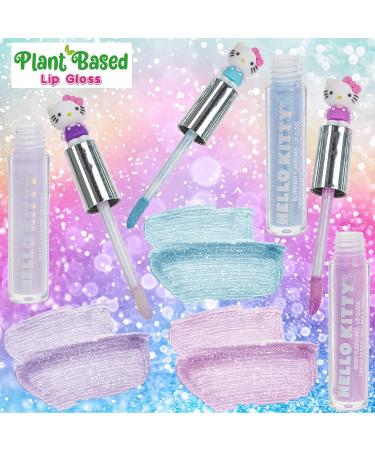 Townley Girl Hello Kitty Lip Gloss Set | 5 Pc Plant-Based Moisturizing Makeup for Girls | Perfect Birthday Gift & Party Essential for Kids 3 - Buy Online on GoSupps.com