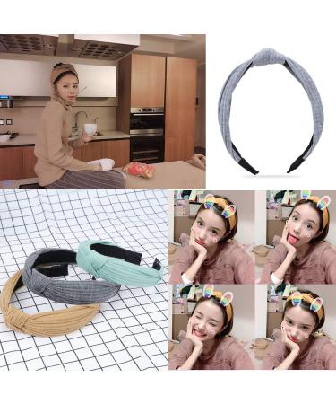 Coolty 10-Piece Elastic Hair Band Set | Stylish Turban Knot Headbands for Women | International Shipping Available - Buy Online on GoSupps.com